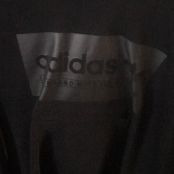 Black adidas hoodie - Picture 2 of 5
